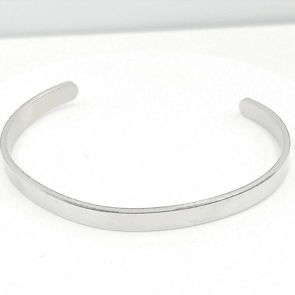 VTG Inspirational Silver Cuff Bracelet‎ "You are Loved Beautiful" Engraved Gift